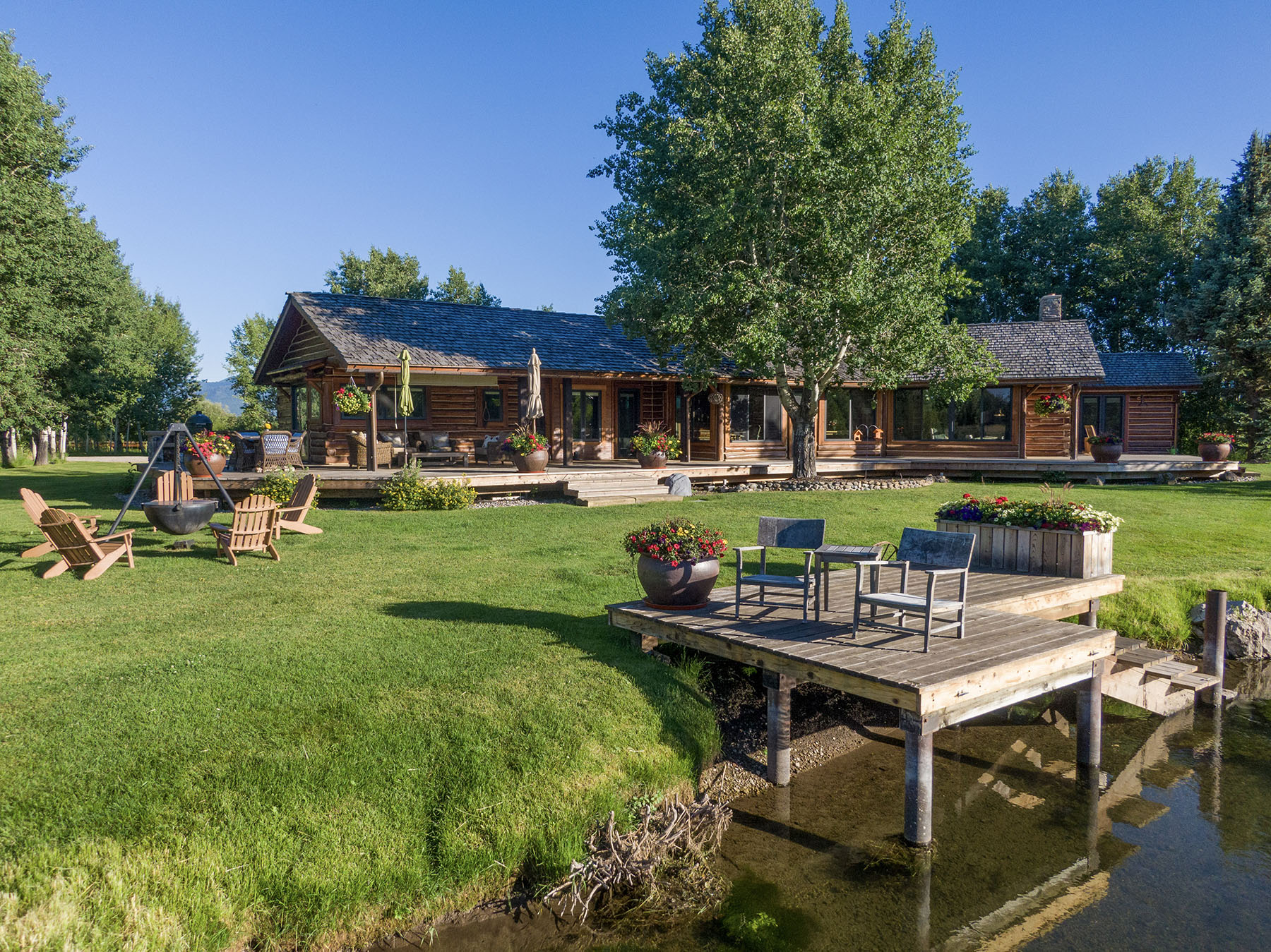 Willowbend Retreat on the Teton River property picture 37 of 64