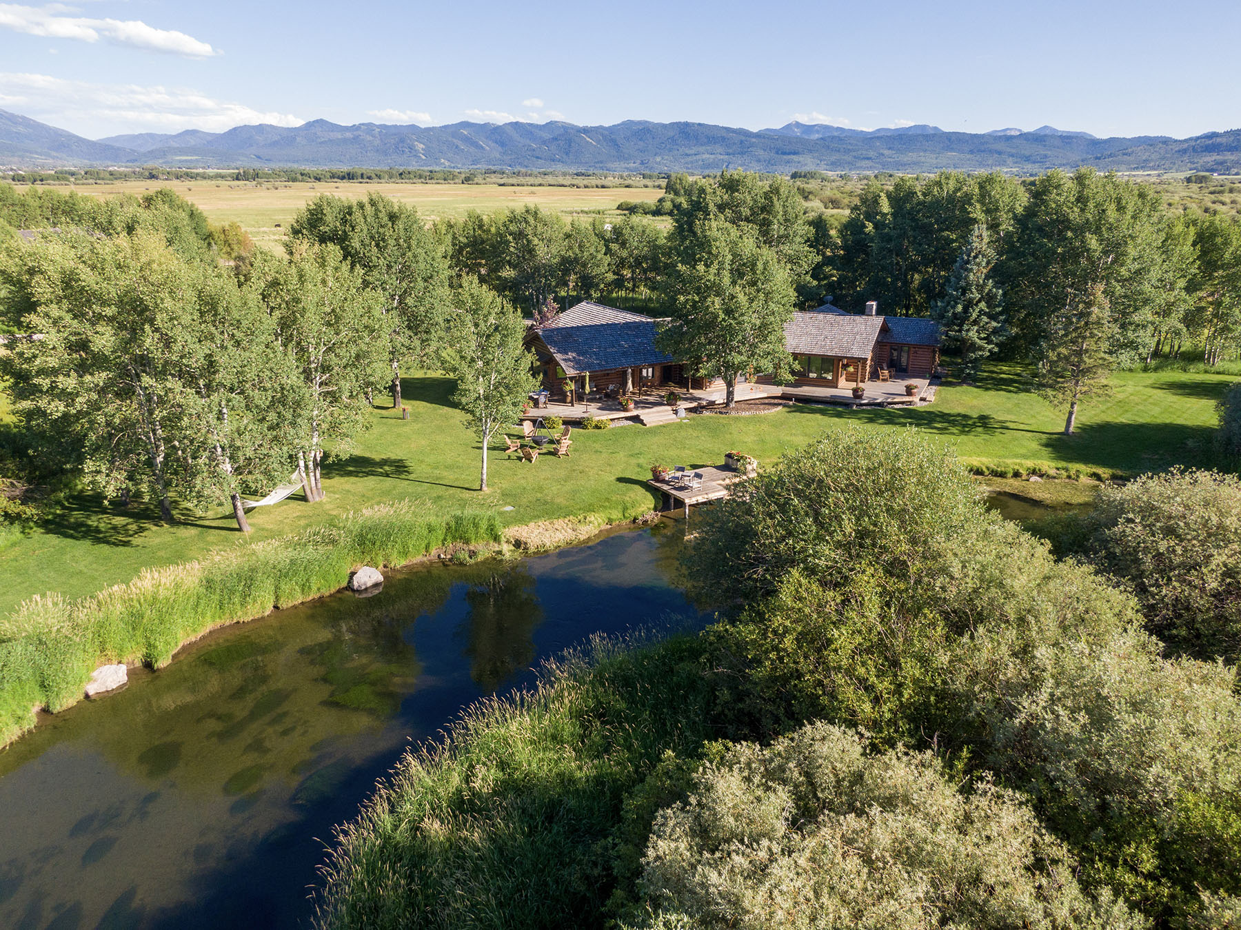 Willowbend Retreat on the Teton River property picture 2 of 64