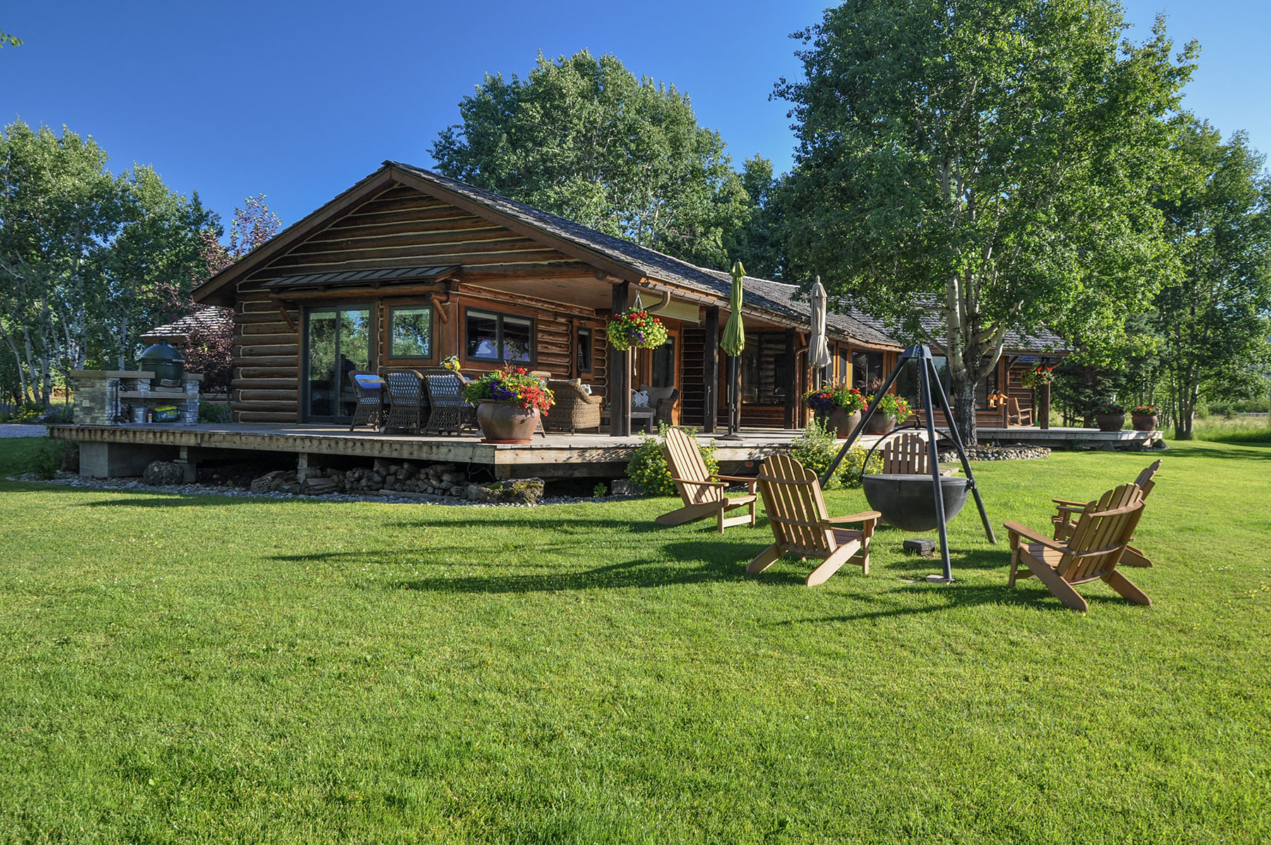 Willowbend Retreat on the Teton River property picture 10 of 64