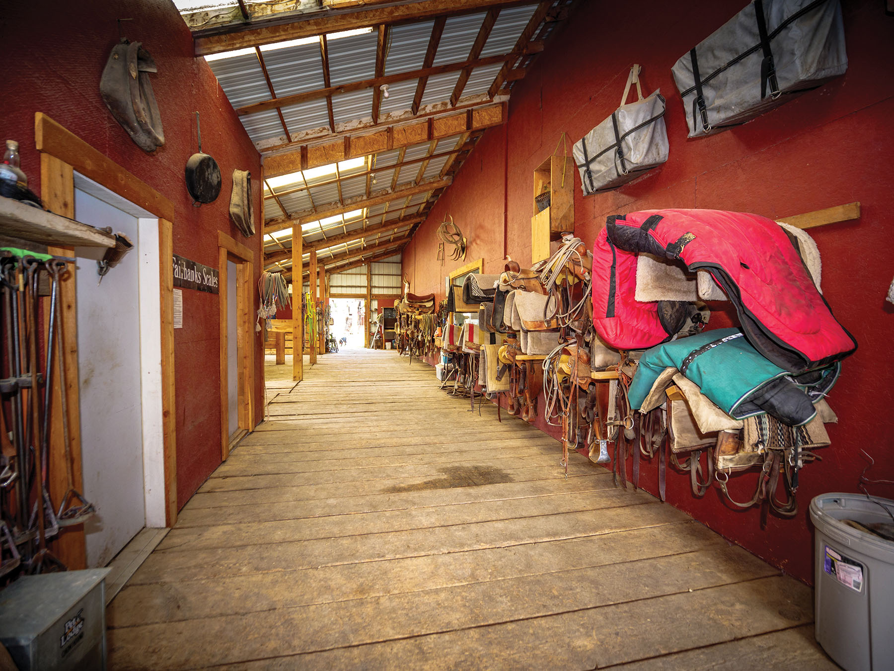 Wagon Box Spring Ranch Hall and Hall