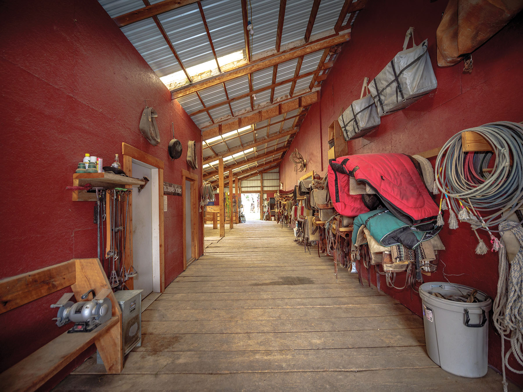 Wagon Box Spring Ranch Hall and Hall