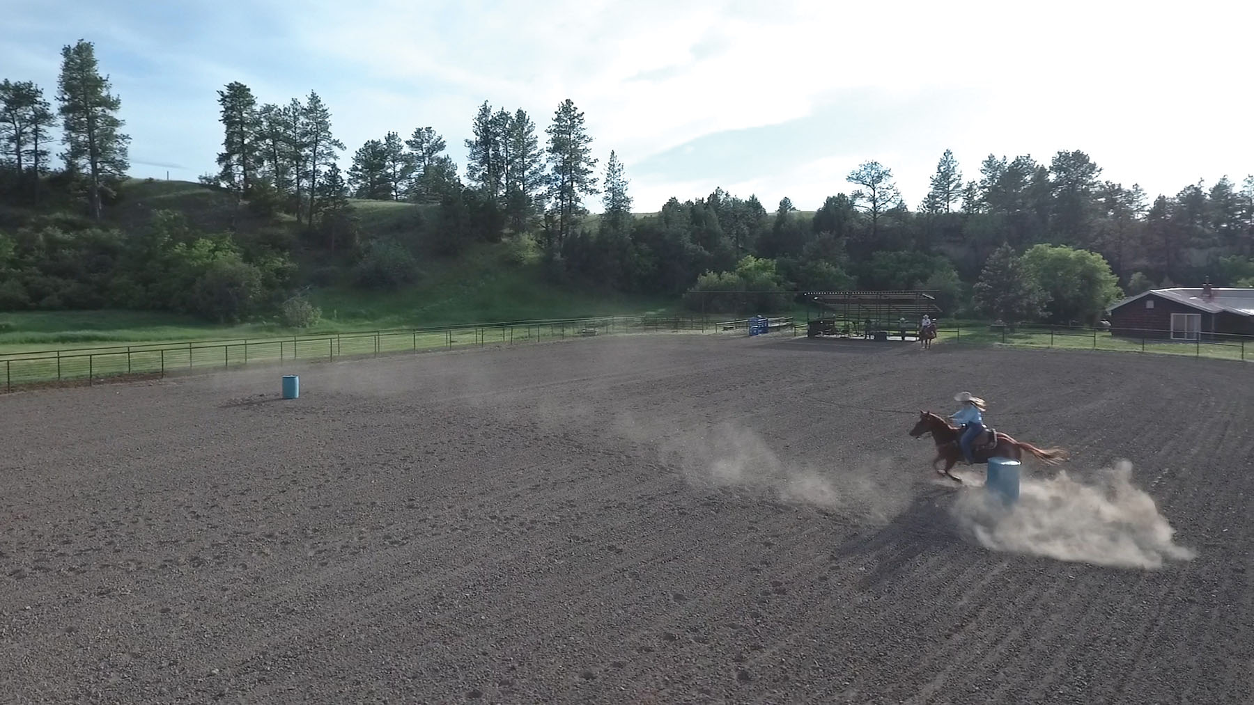 Wagon Box Spring Ranch Hall and Hall