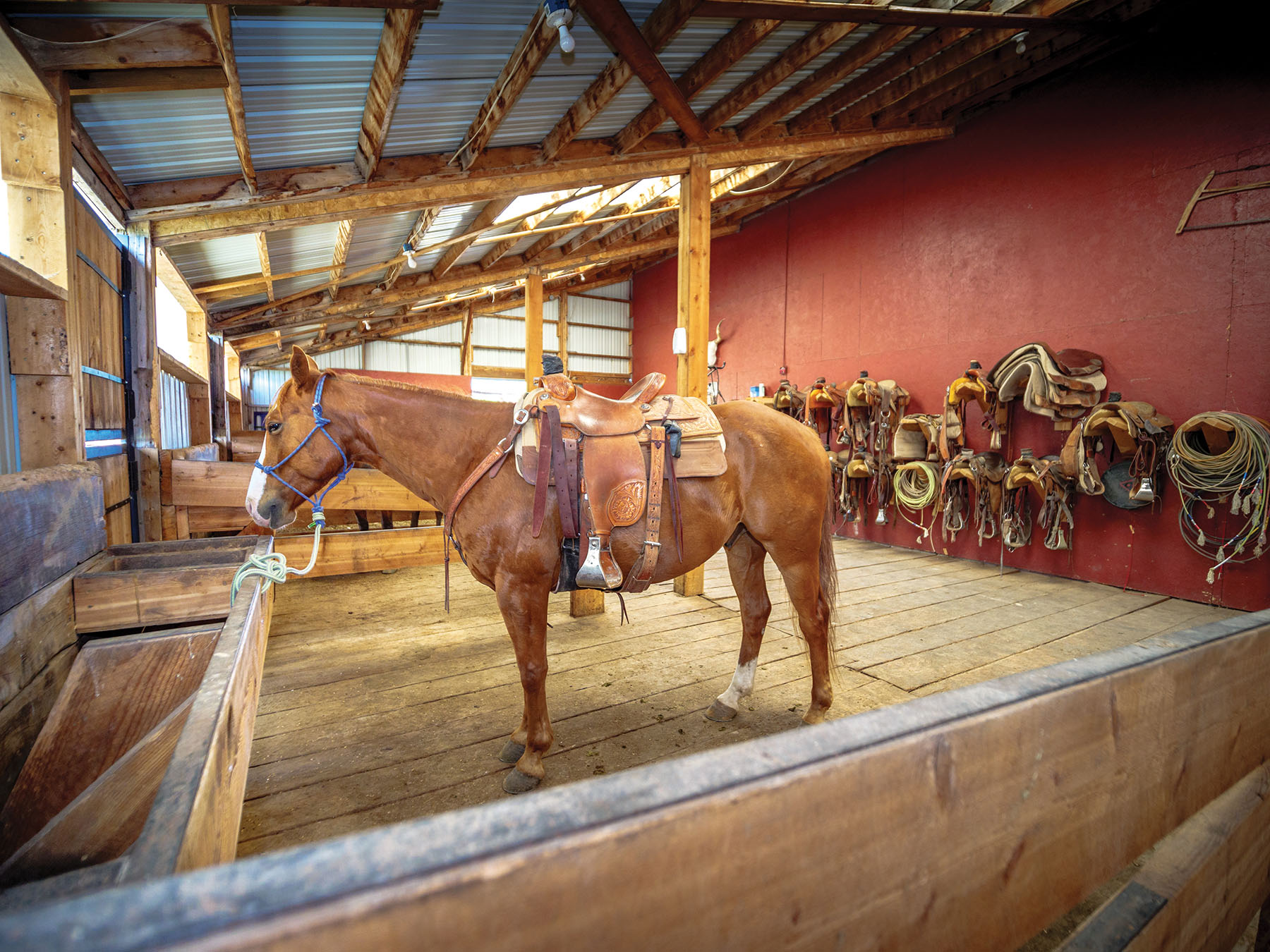 Wagon Box Spring Ranch Hall and Hall