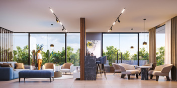 The Equilibrio Apartment in Rohrmoser