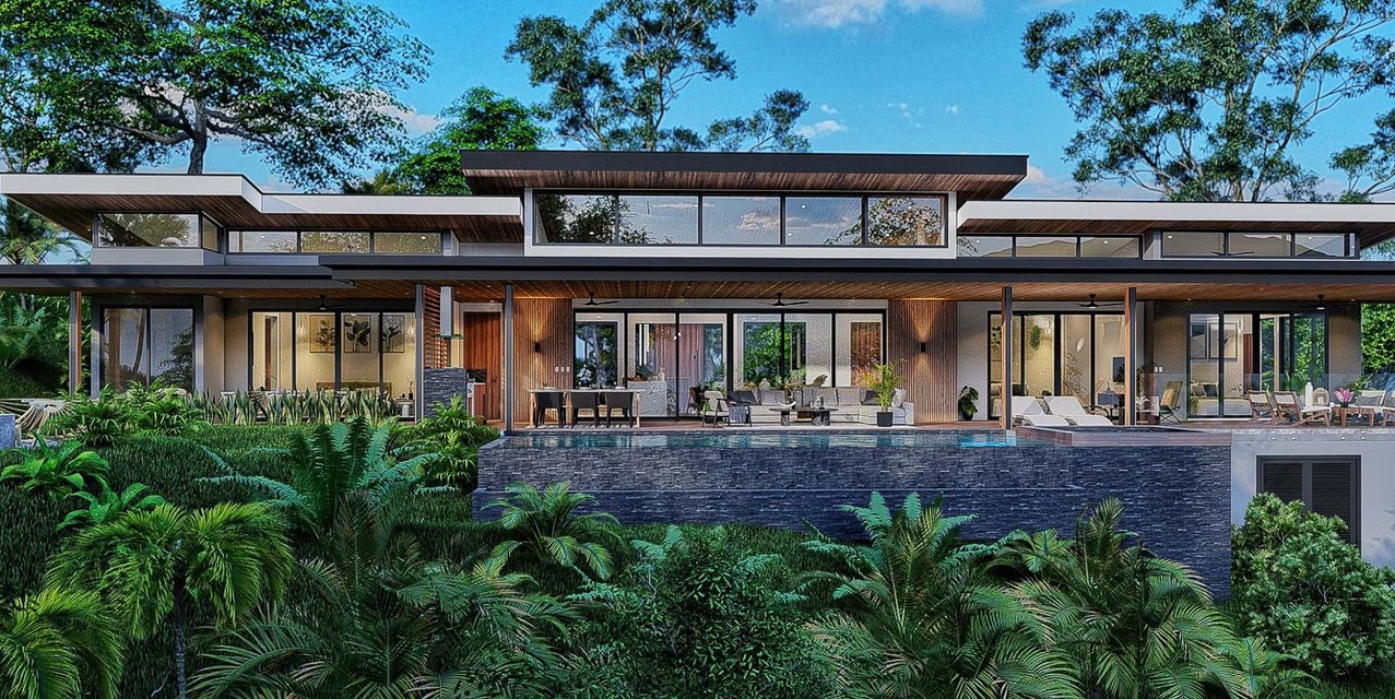 Waterfall Haven Estate in Dominical — photo