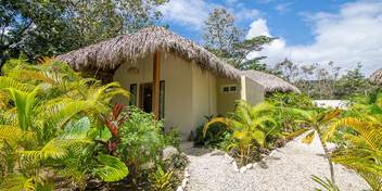Three Balinese Bungalows Steps from the Beach