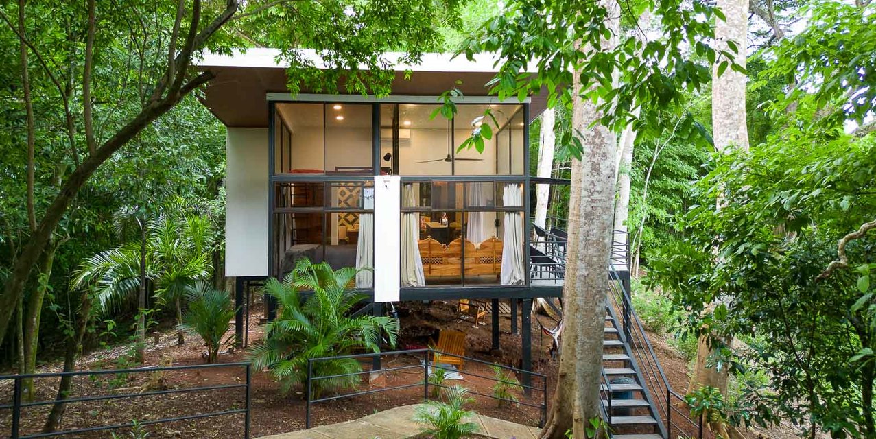 Casa con vista al océano — photo