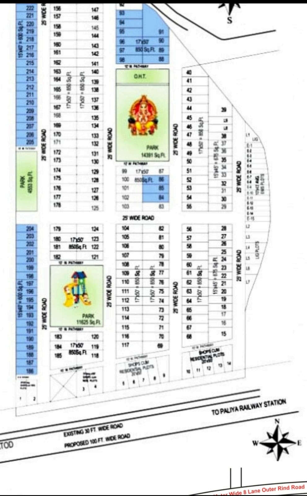 675 Sqft Land/ Plot for Sale in Paliya, Super Corridor, Indore