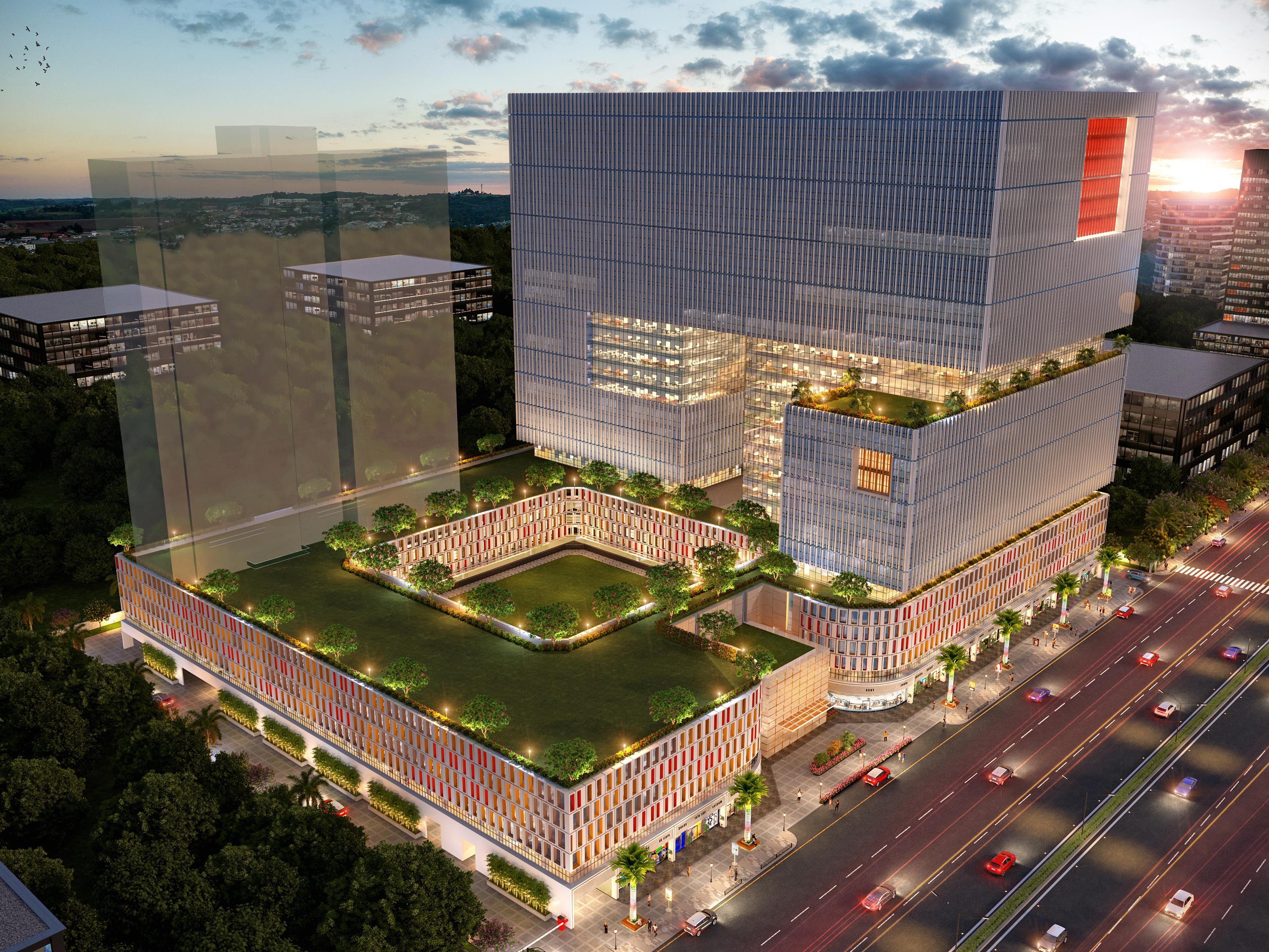 Commercial Greenscape Cyber Square  in Nerul , Nerul, Navi Mumbai
