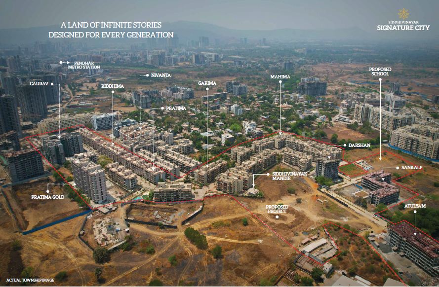 Residential Siddhivinayak Signature City in Taloja Phase 2, Taloja, Navi Mumbai