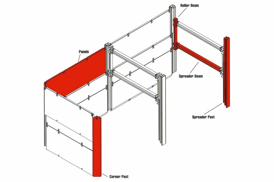 Slide Rail Shoring System ProTec Equipment