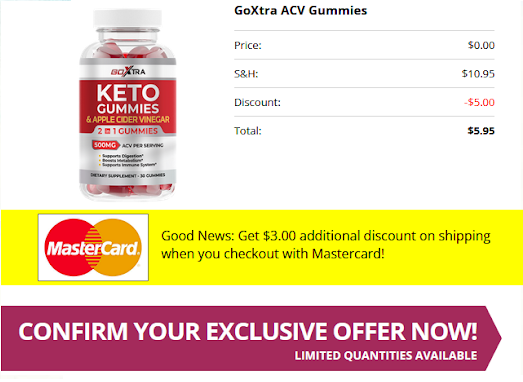 GoXtra Keto ACV Gummies News