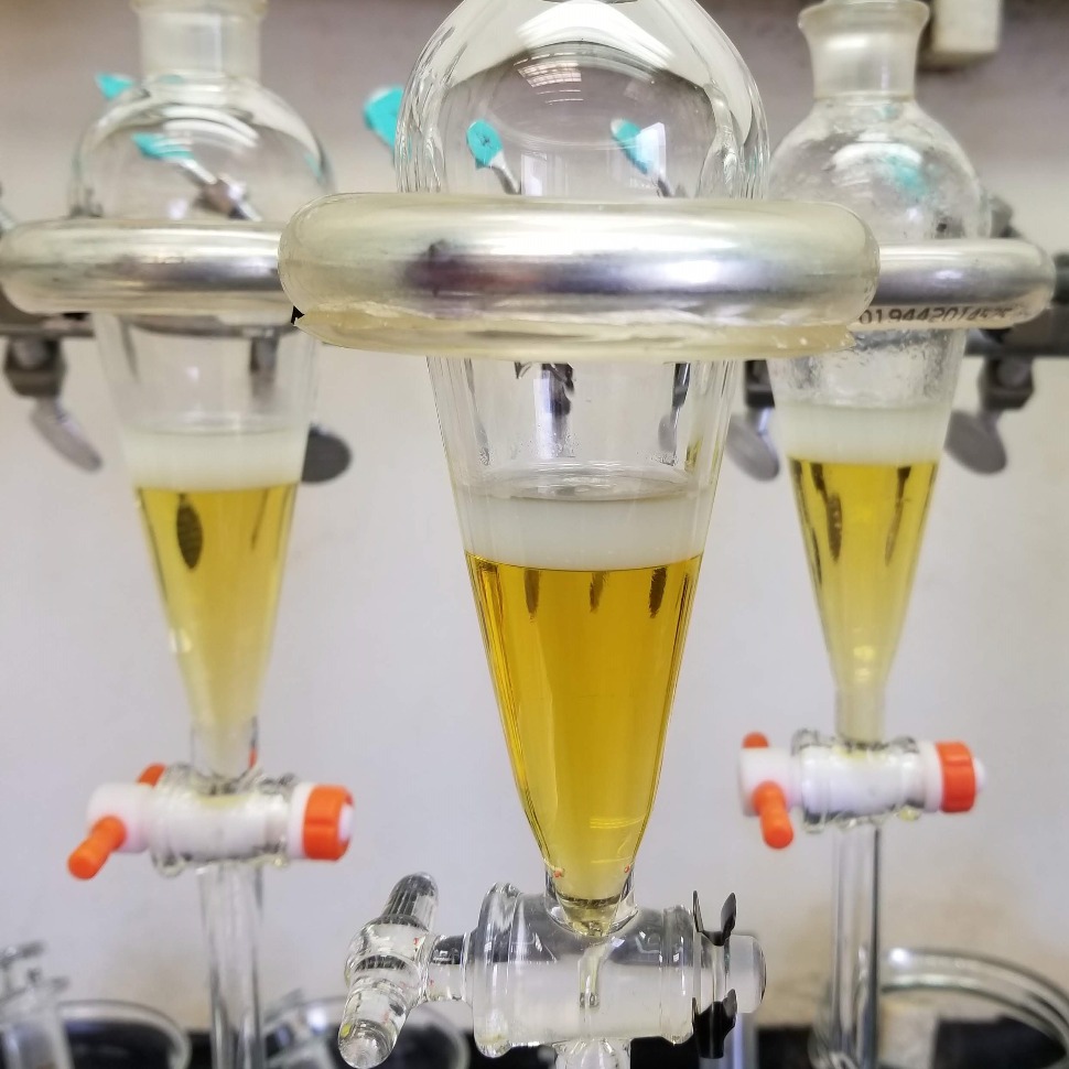 Extraction of Total Soluble Lipid from Ground Coral Samples