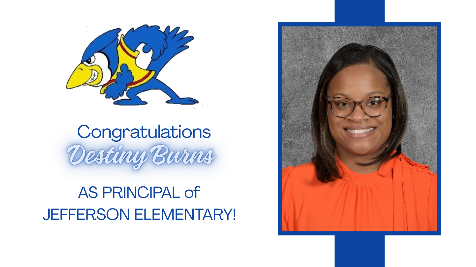 New Principal Announced for Jefferson Elementary