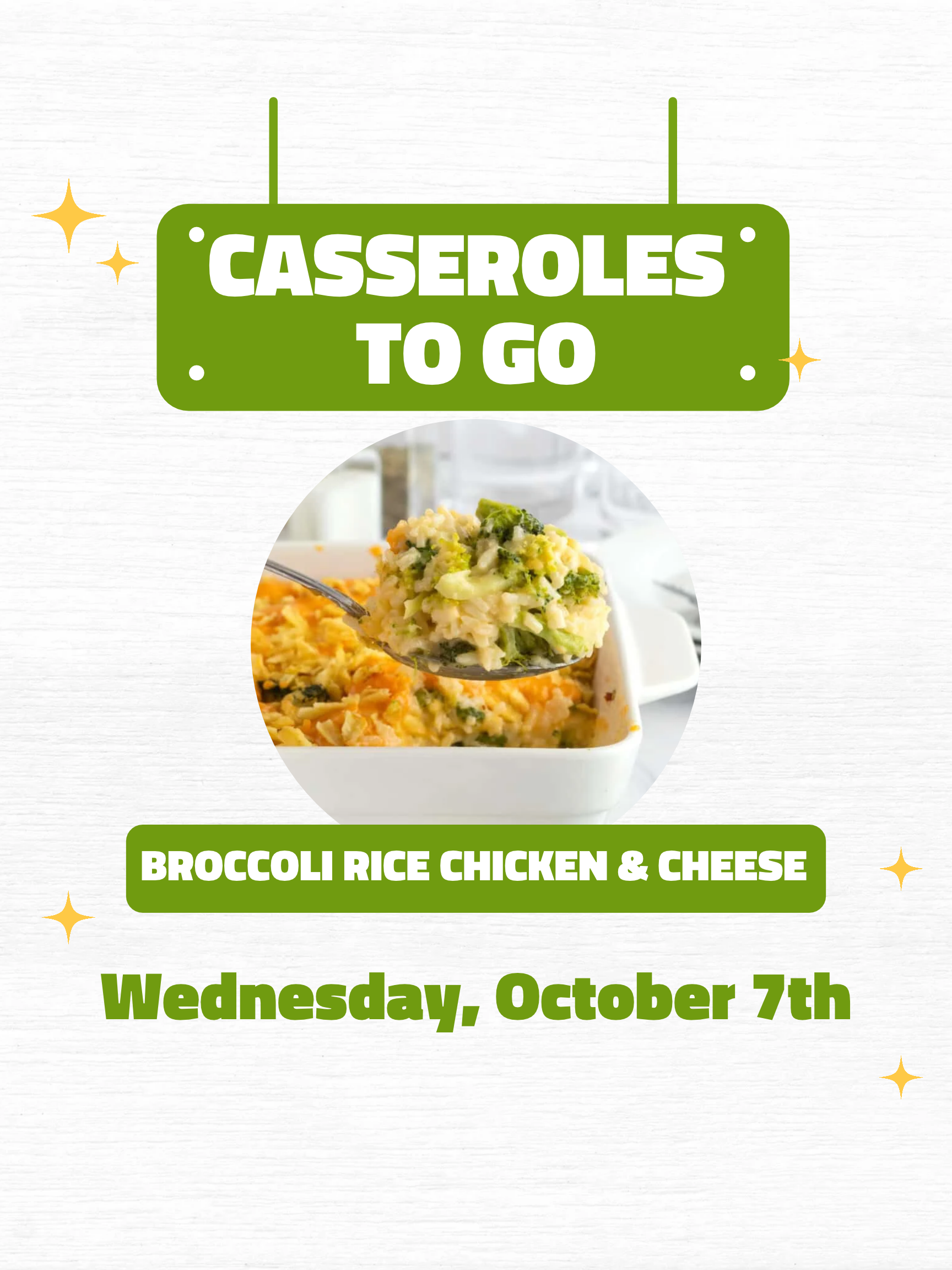 Order Your Culinary Casserole 2 Go Today! 🥘👩‍🍳