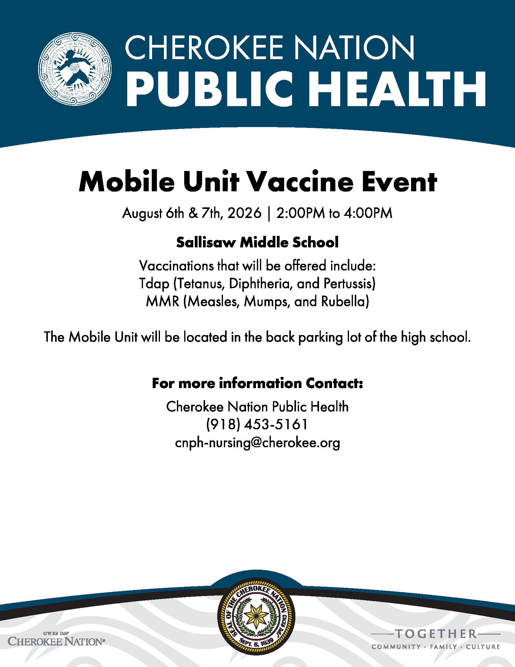Free Vaccinations - All Students 