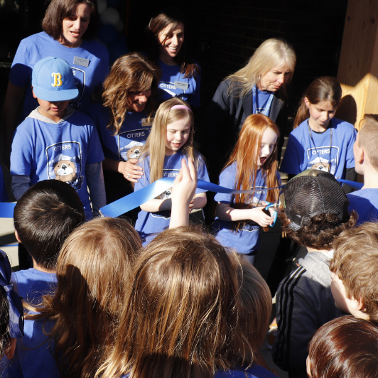 Photo of Artondale ribbon-cutting