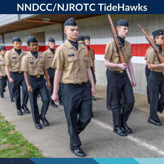 Photo of NJROTC students
