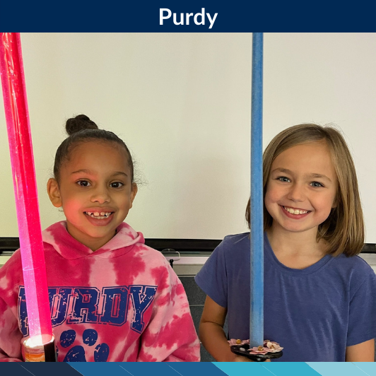 Photo of students at Purdy