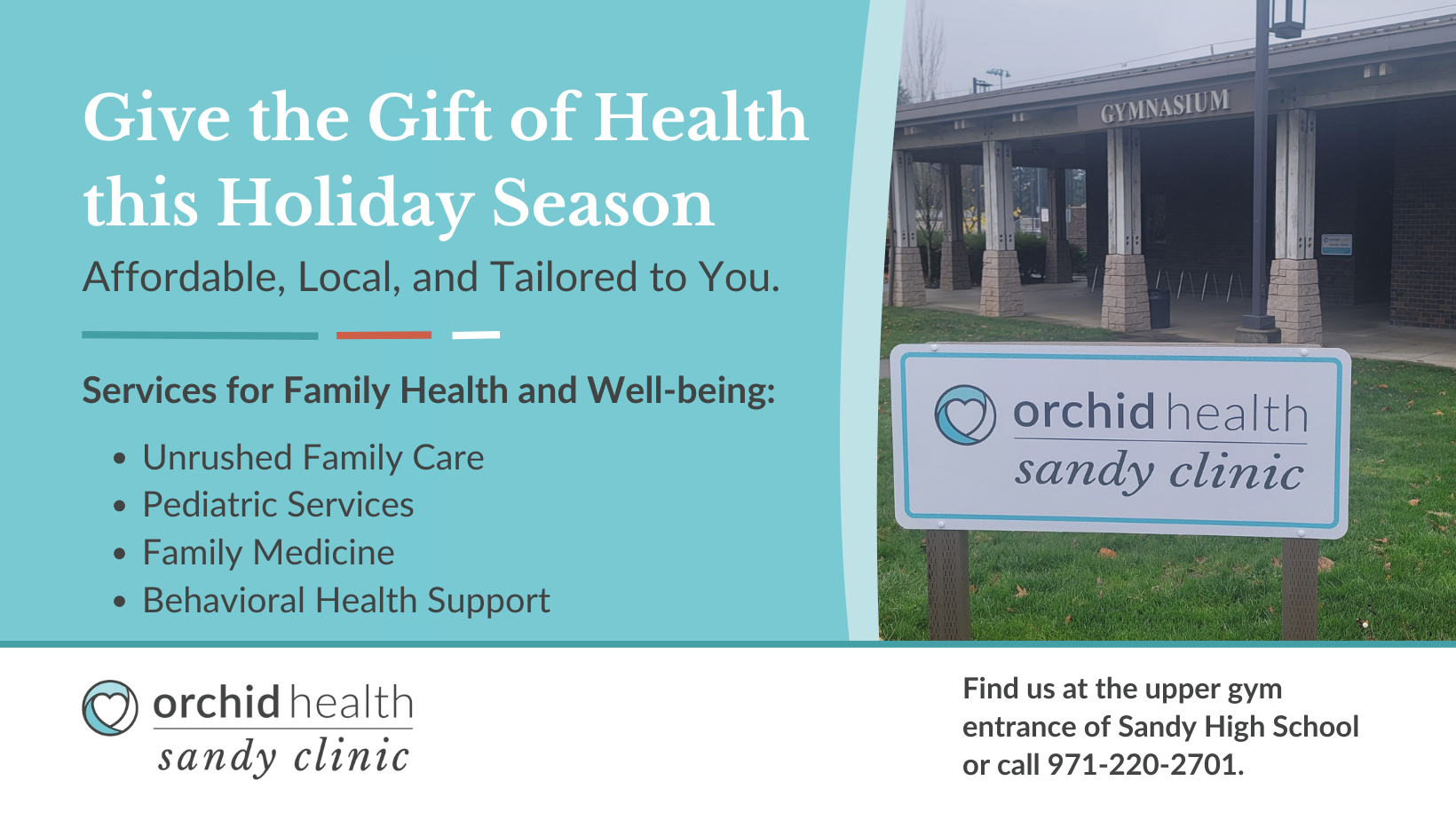 Give the gift of health this holiday season with Orchid Health