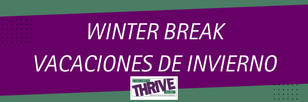 Winter Break banner