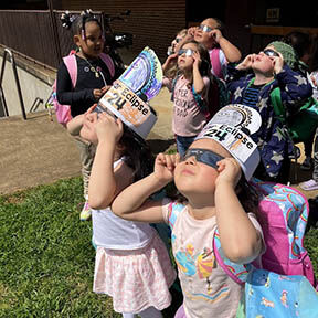 eclipse-watchers at Jackson-Via