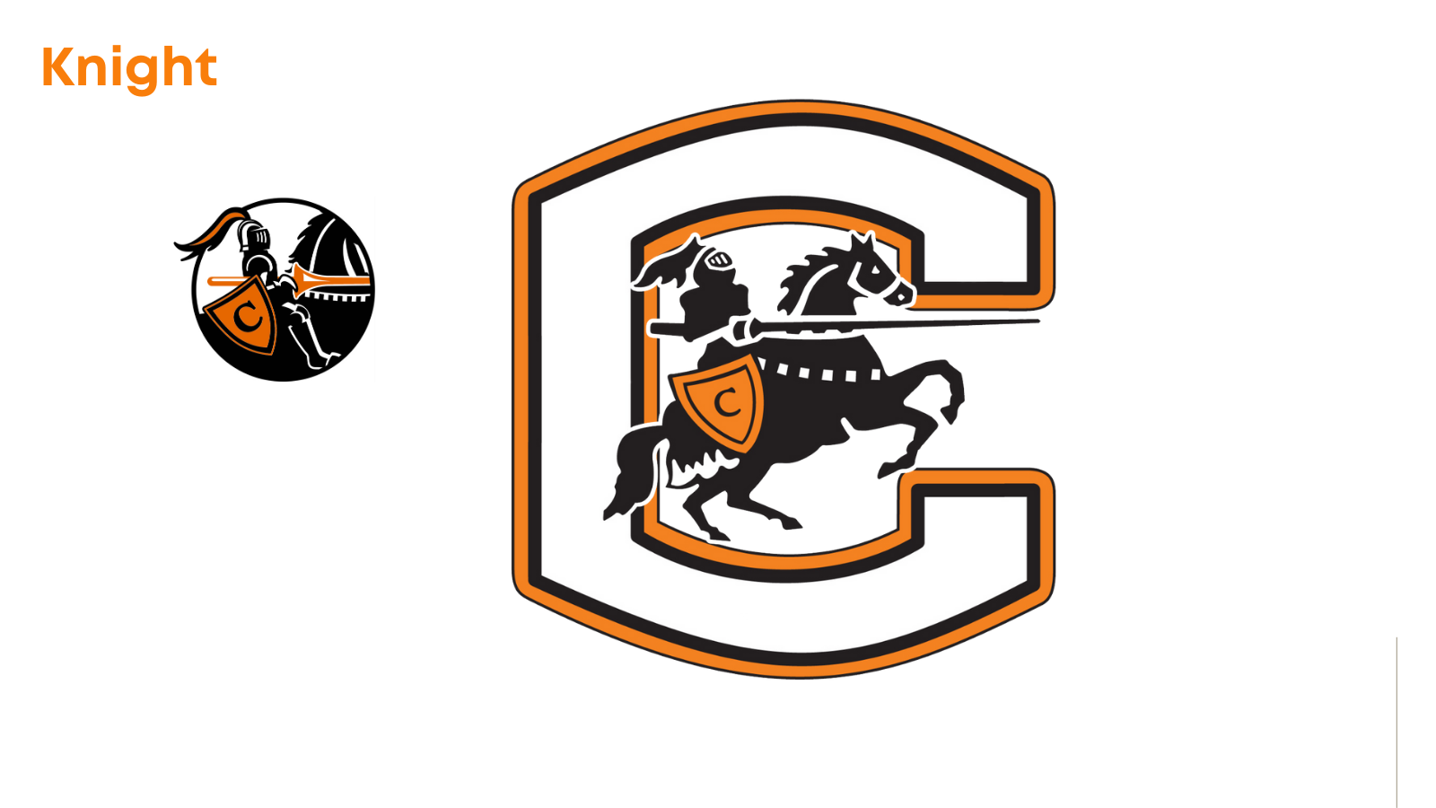 CHS Black Knight logos