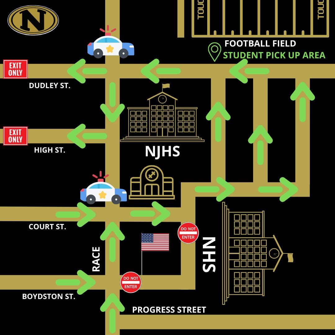Traffic Pattern for after Football games