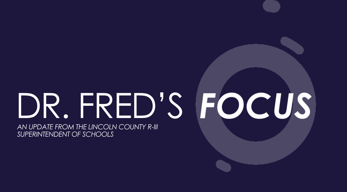 dark purple background with "Dr. Fred's Focus" heading. 