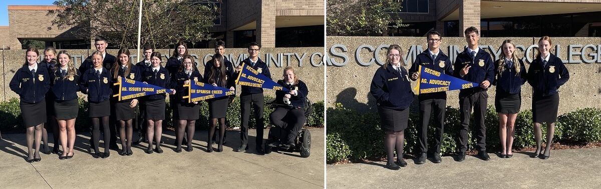 Ag Group pic and Ag Advocacy 2nd place