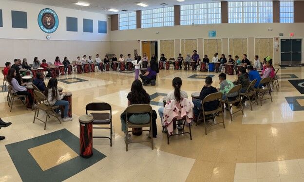 Image of a sessioni of the lunch bunch girls. 