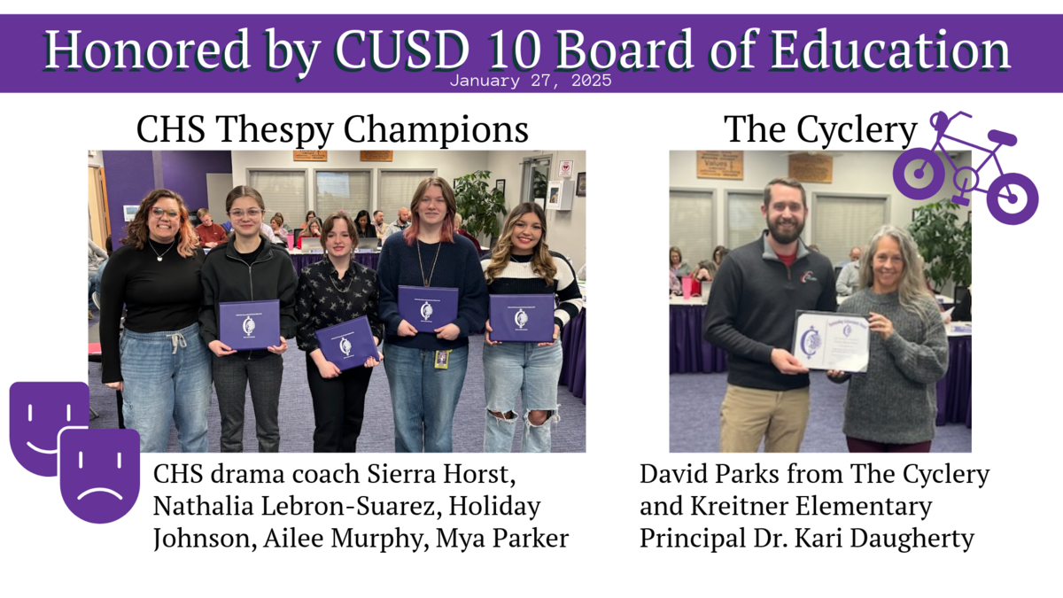 students and Business owner hold certificates