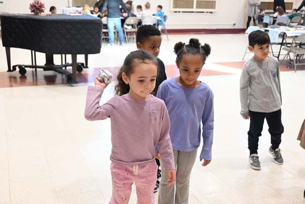 Prekindergarten students at Marion G. Vedder Elementary School