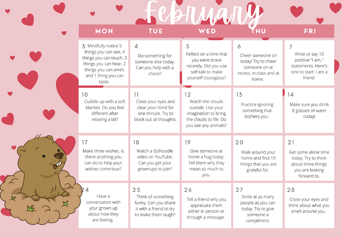 A calendar with a cartoon animalAI-generated content may be incorrect.