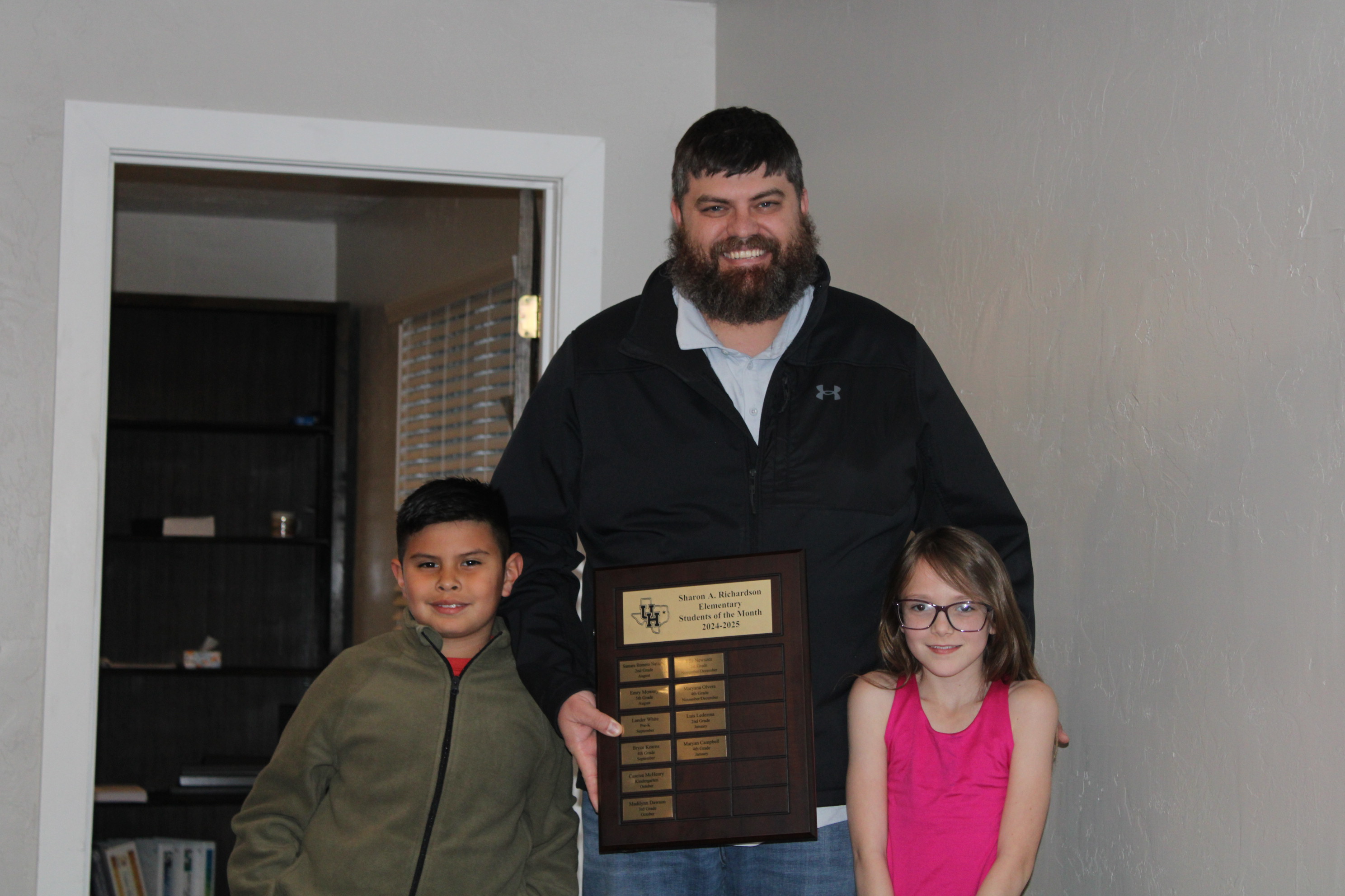 Elementary Students of the Month