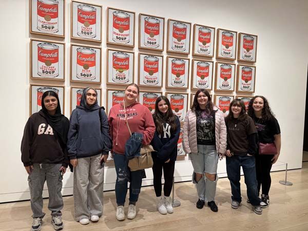 North Babylon High School’s Art Honor Society.