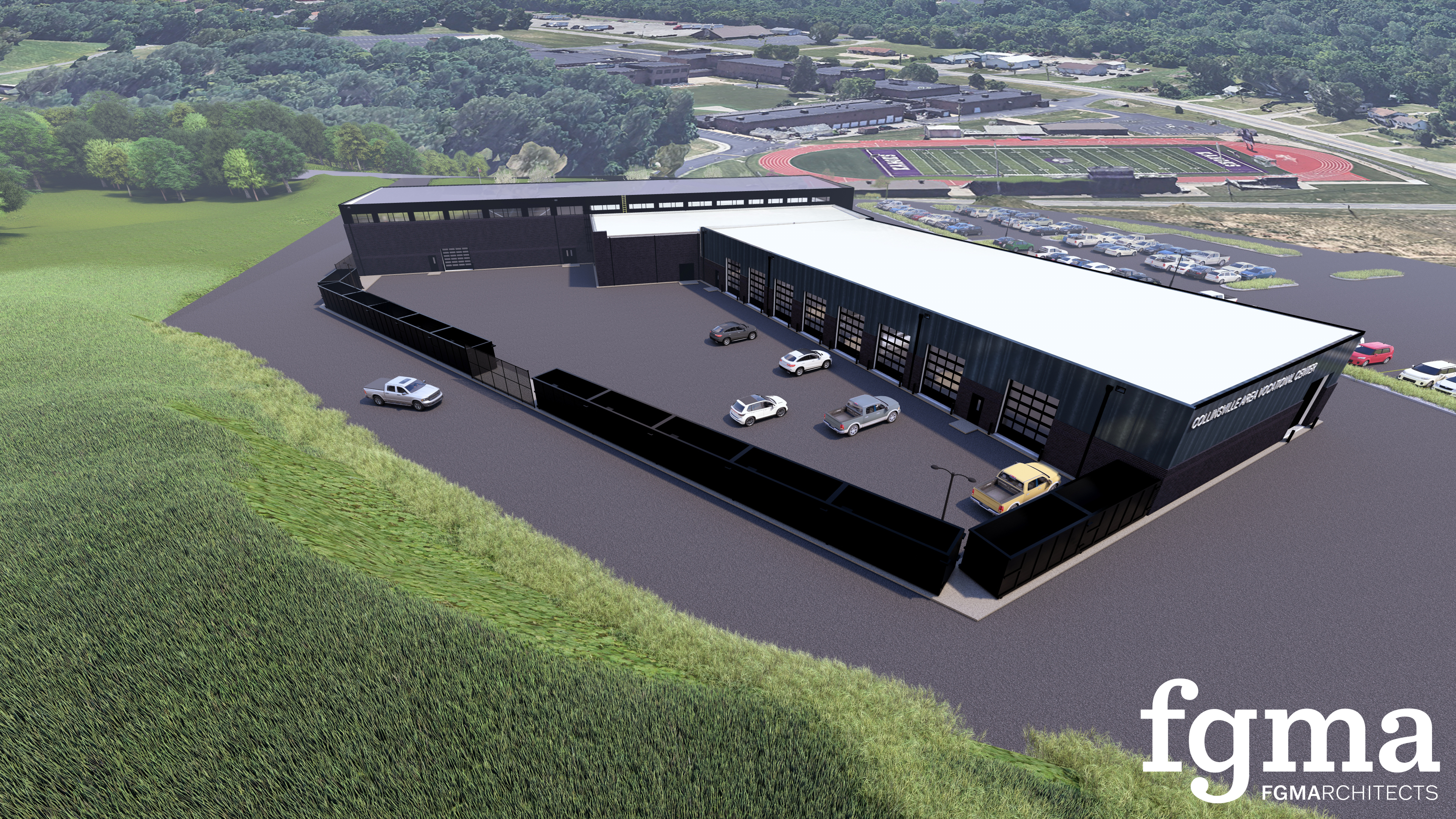 Rear of CAVC Expansion Showing Auto Program Bays