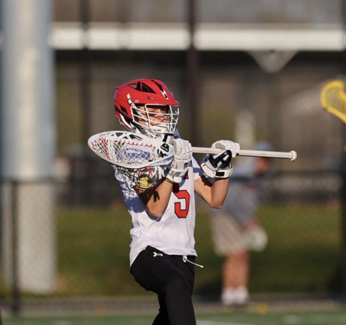 Riley Schildt, Center Moriches goaltender