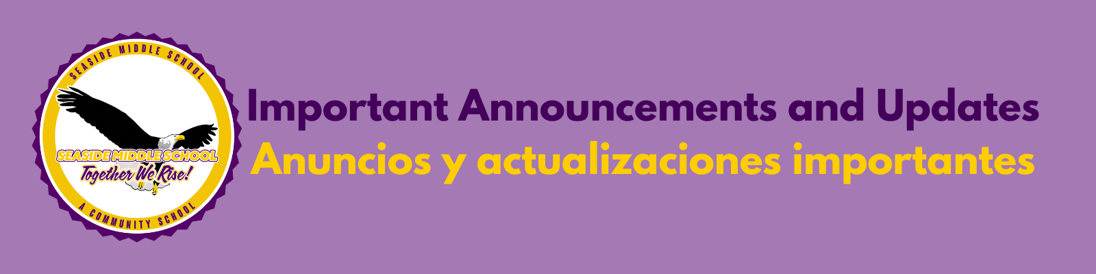 Important Announcements and Updates