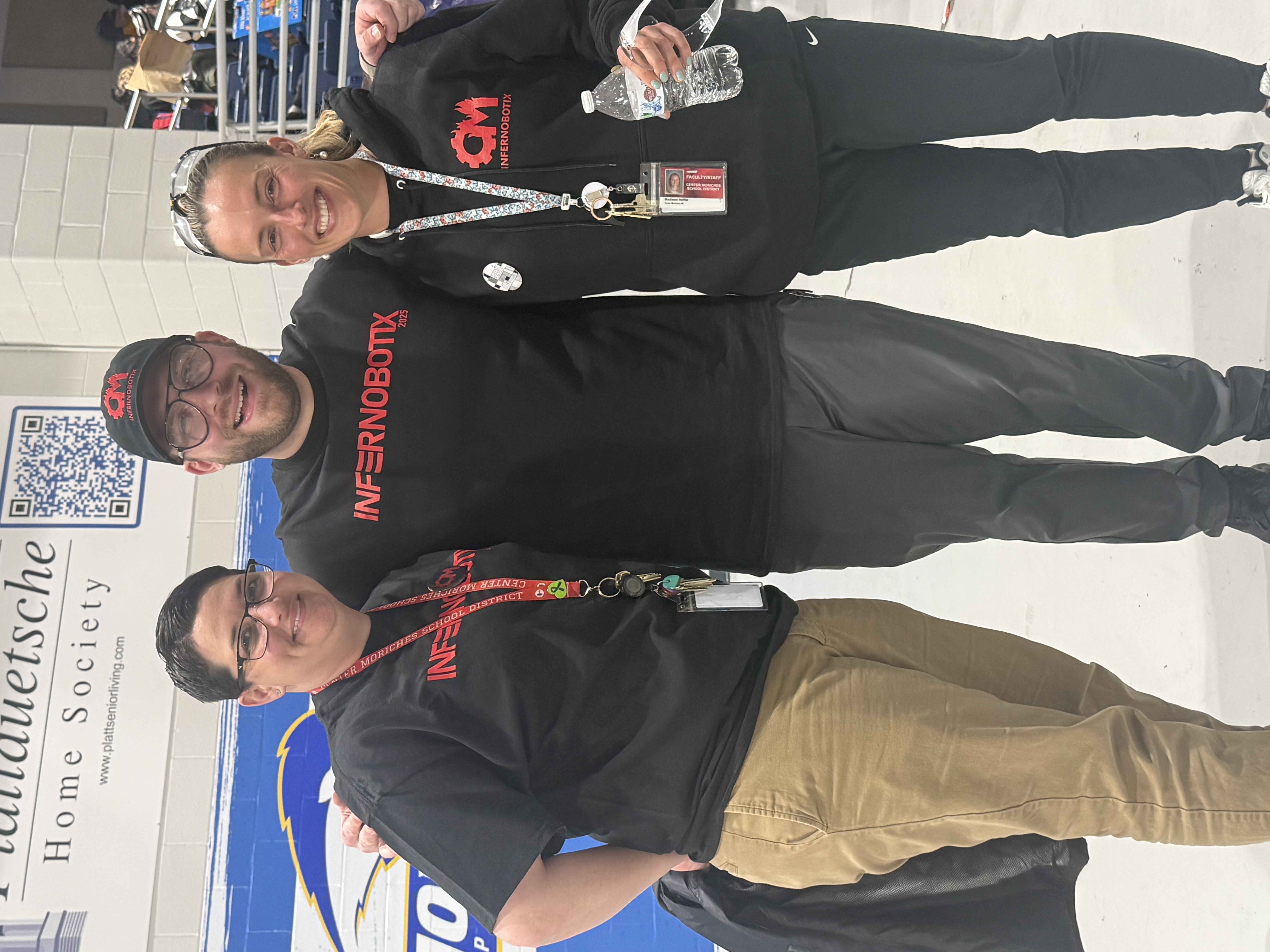 Center Moriches High School’s Infernobotix team.