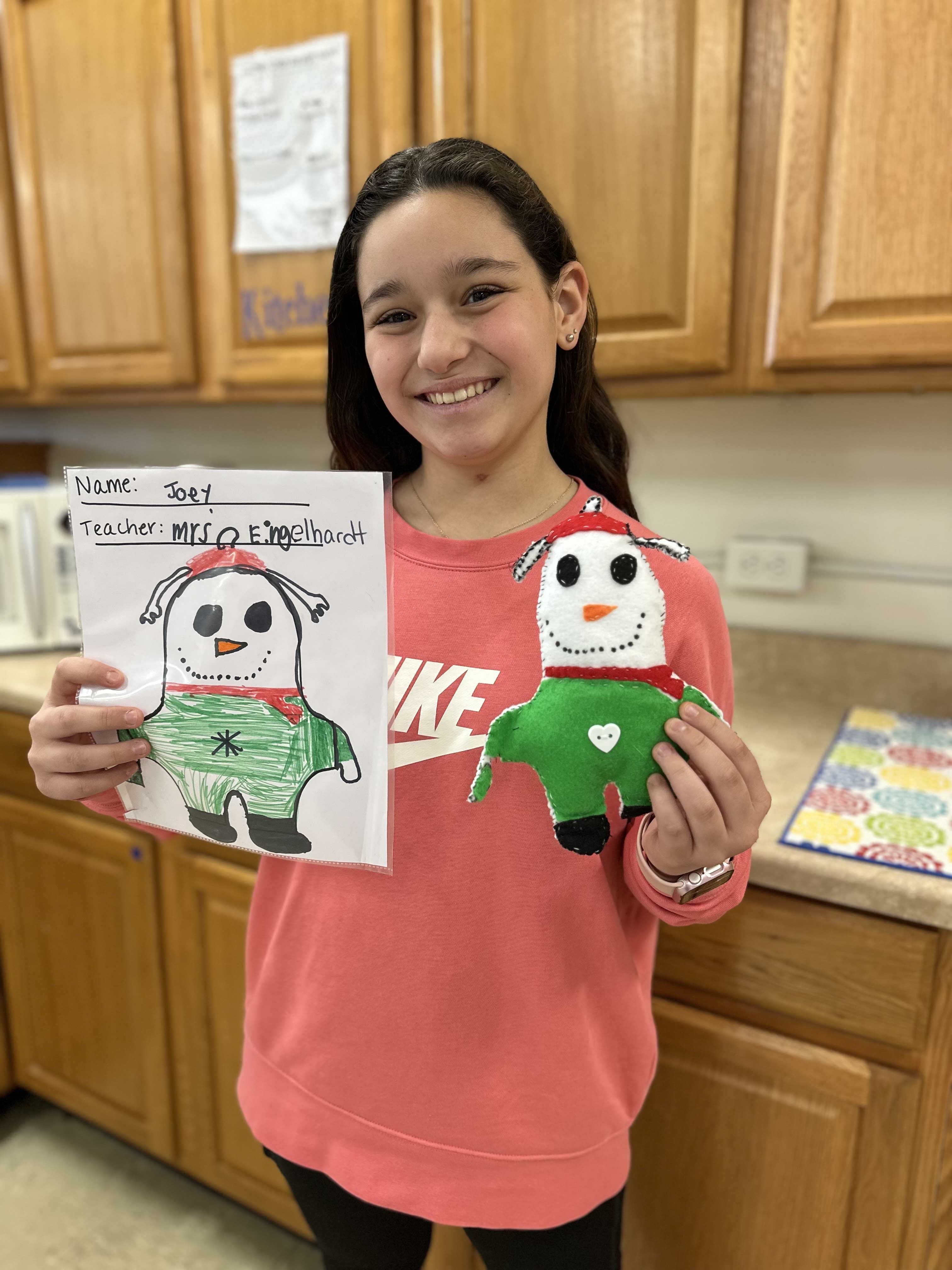 Center Moriches second and sixth graders collaborated on a special Monster Match activity.