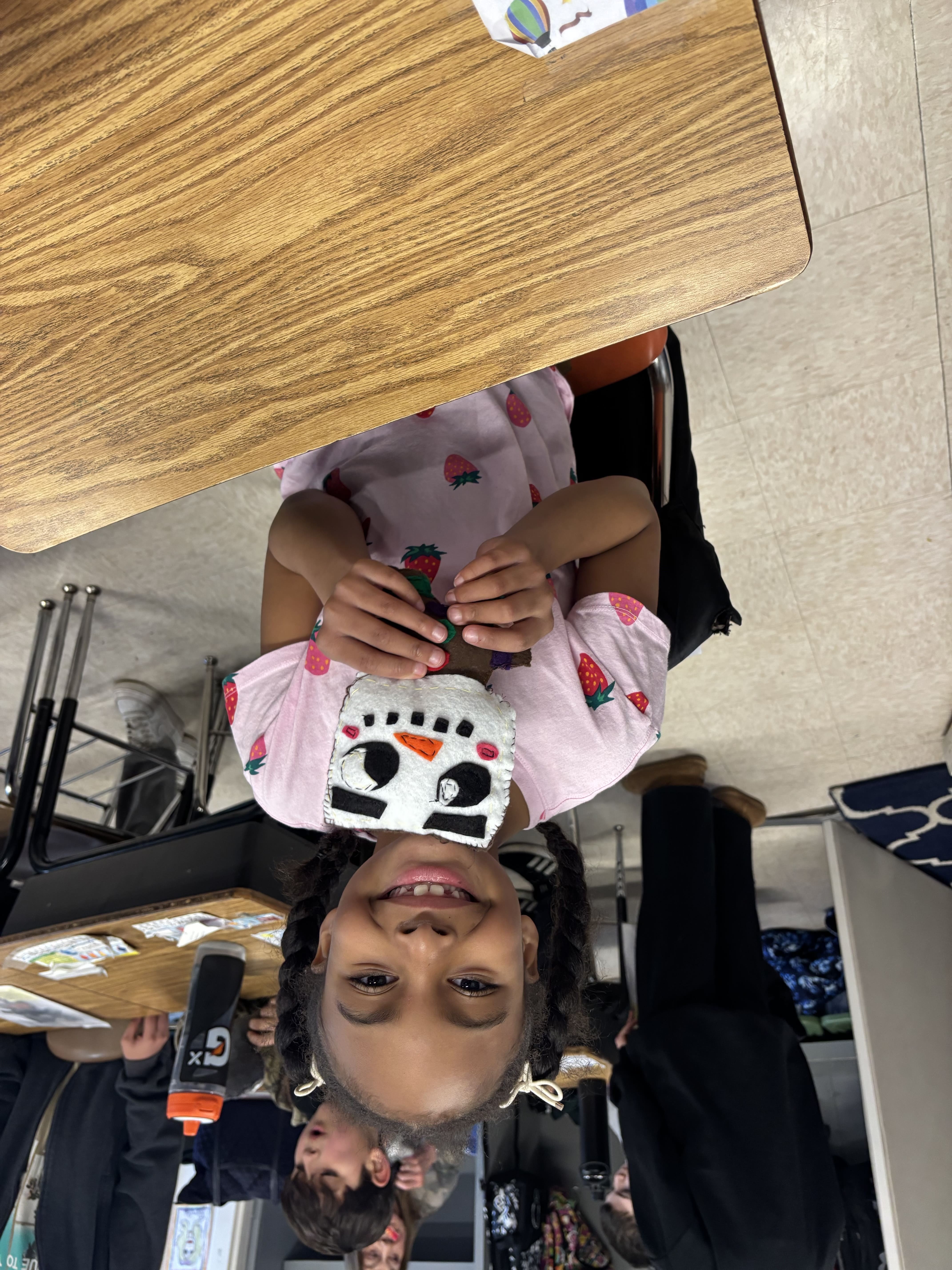 Center Moriches second and sixth graders collaborated on a special Monster Match activity.