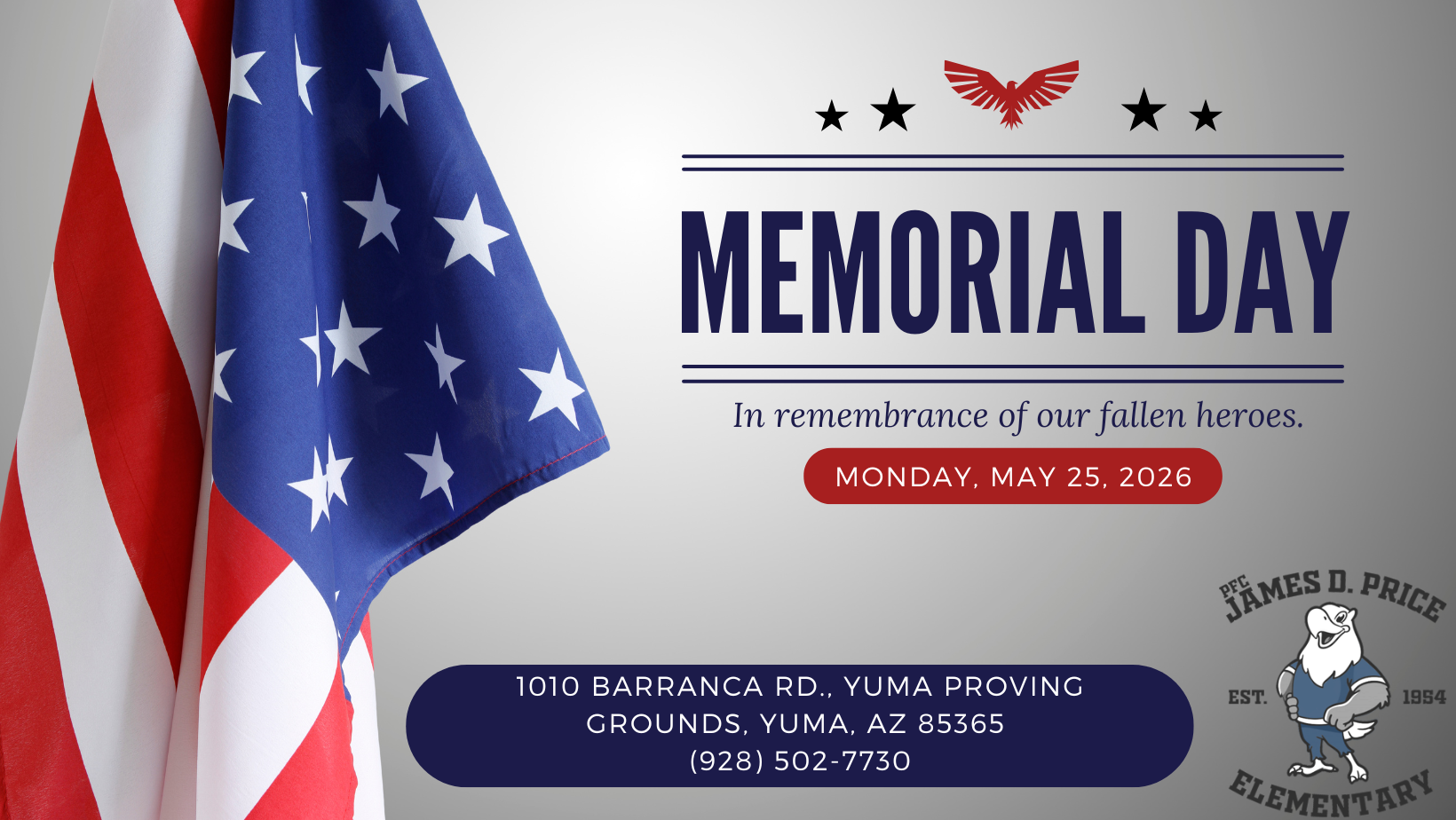 No School-Memorial Day