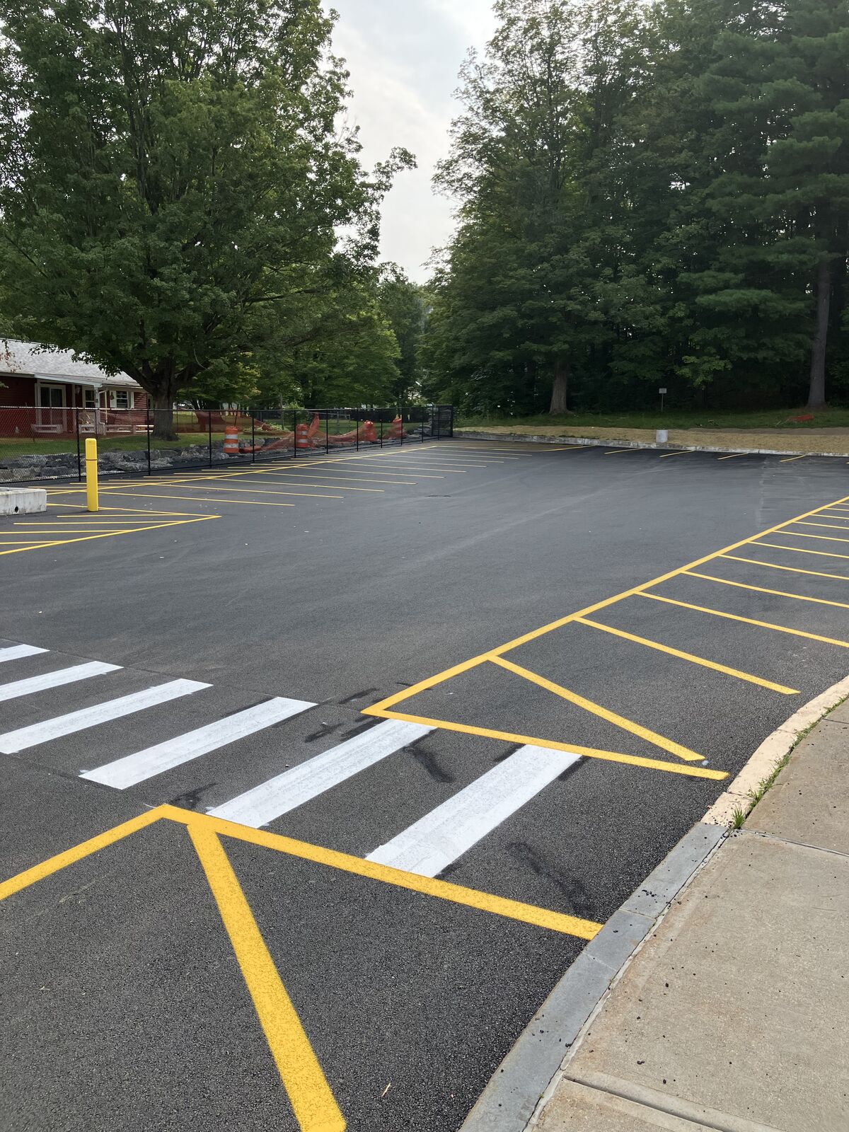 parking lot 2 work Aug '25