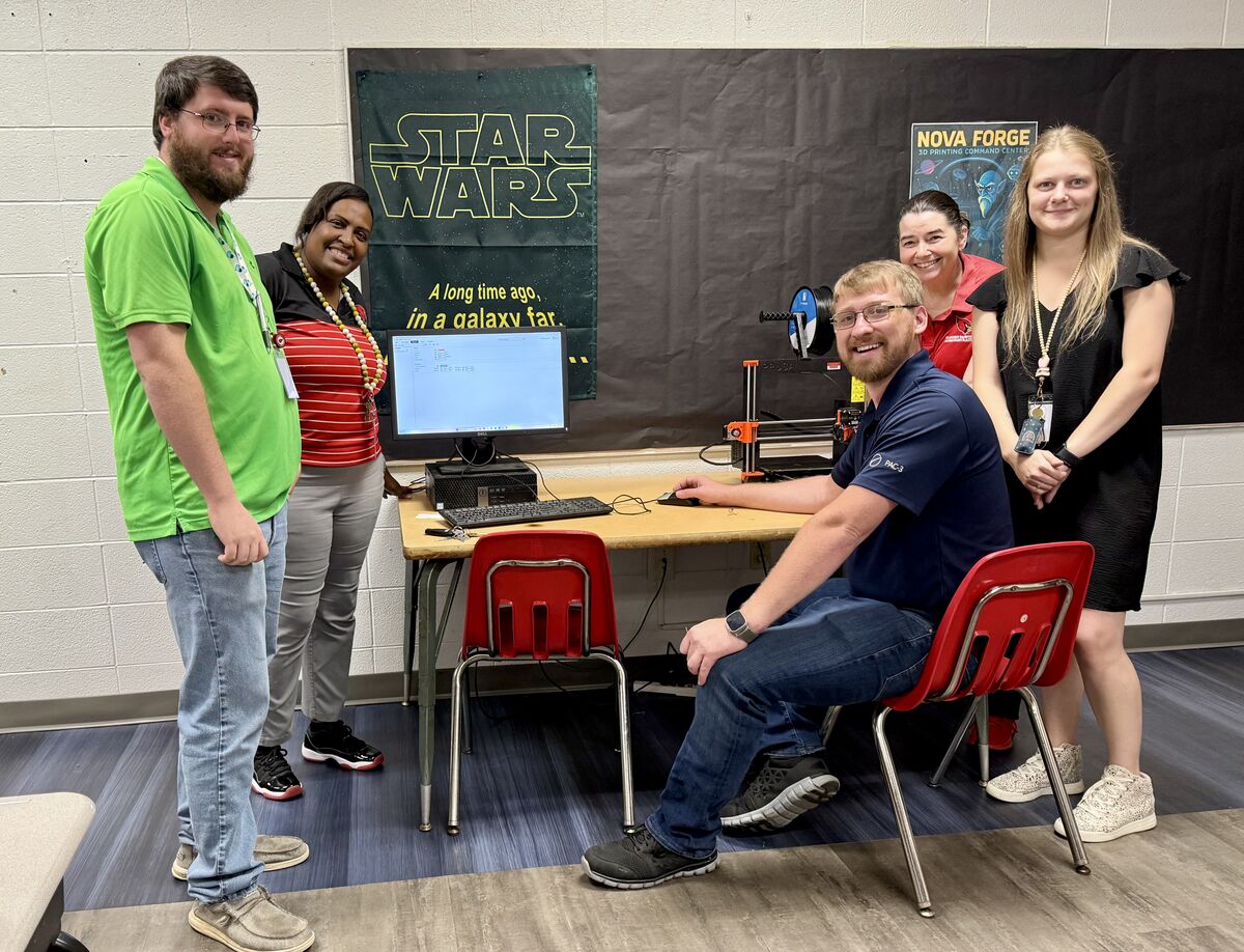Lockheed Martin Donates 3D Printer to Ivory Intermediate Science Lab
