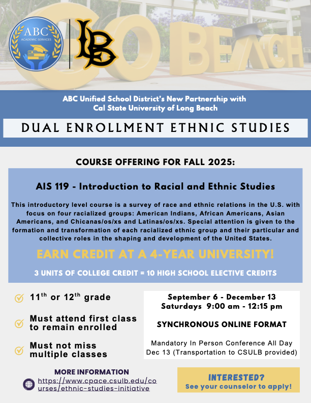 Dual enrollment info