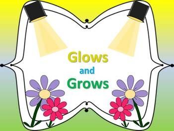 Glows and Grows Form (Teacher Student Feedback for Writing using Microsoft  Word)