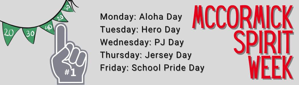 McCormick Spirit Week