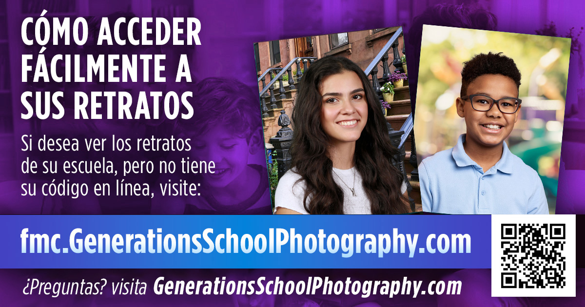 Generations Photo Flyer Spanish