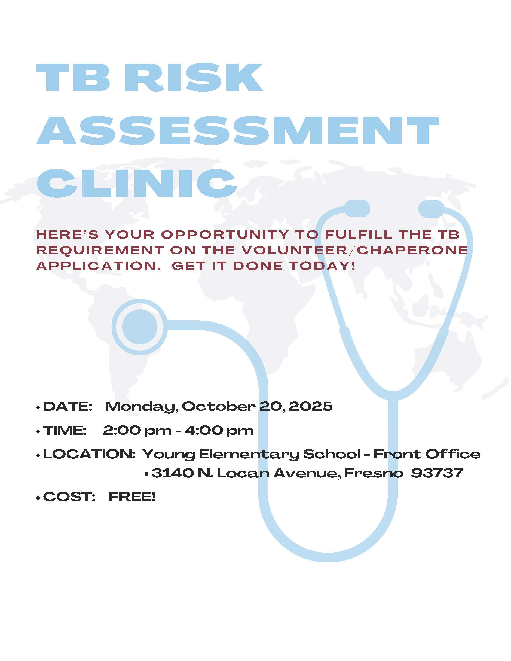 TB Risk Assessment Clinic 10.20.25